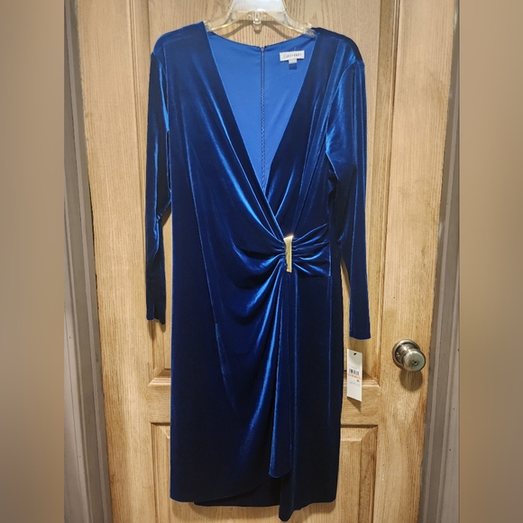 Calvin Klein Dresses & Skirts - Calvin Klein Vibrant Blue Fabric
